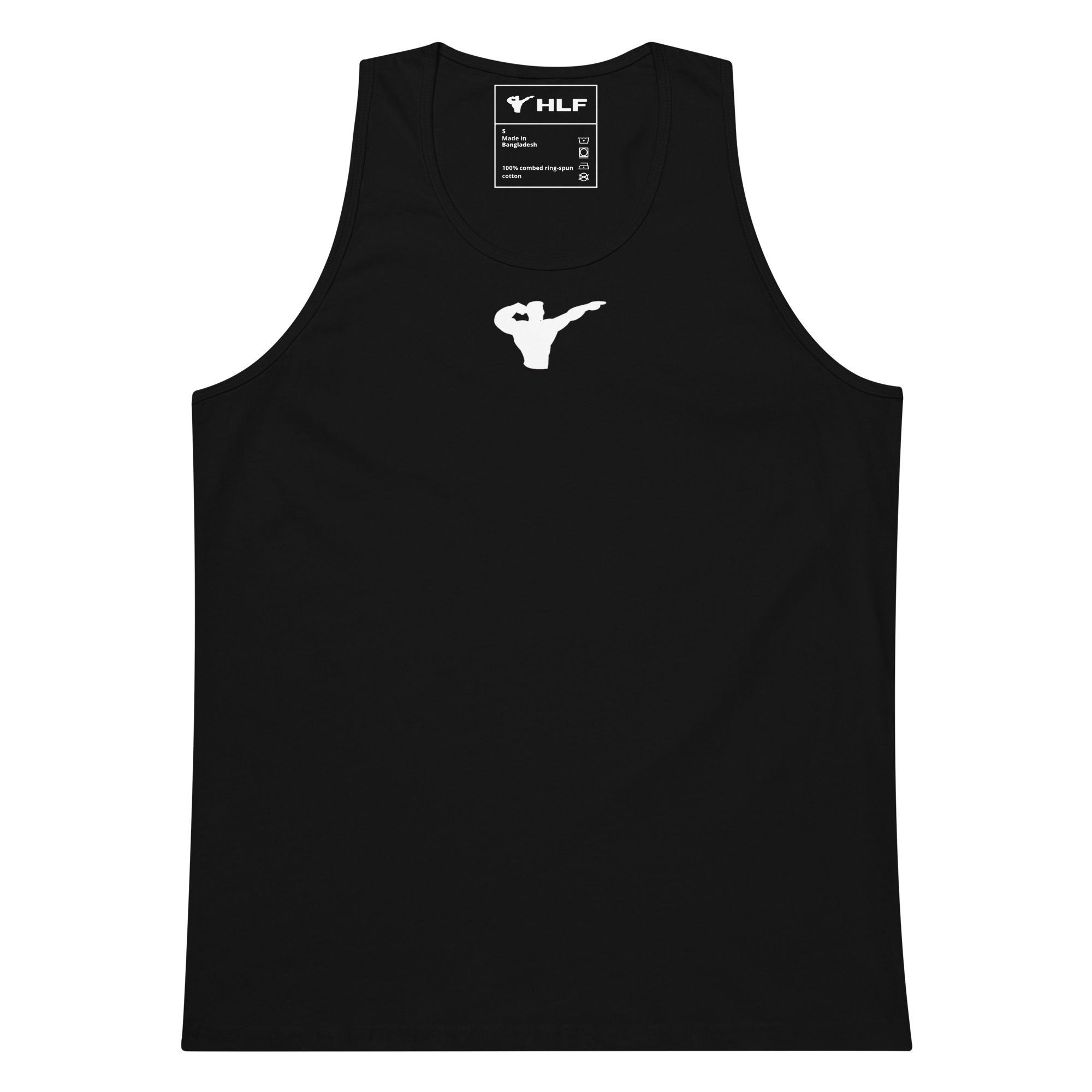 Classic HLF Tank Top - Black